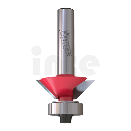 MILWAUKEE Kombinovaná srážecí a zarovnávací fréza, stopka 8 mm, 27 / 51,5 mm – 1 ks 4932501002