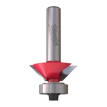 MILWAUKEE Kombinovaná srážecí a zarovnávací fréza, stopka 8 mm, 27 / 51,5 mm – 1 ks 4932501002