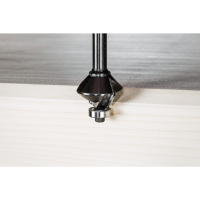 MILWAUKEE Fréza pro srážení hran s tvrdokovovými břity se stopkou 8 mm, (HW), 29/60 mm – 1 ks 4932501008