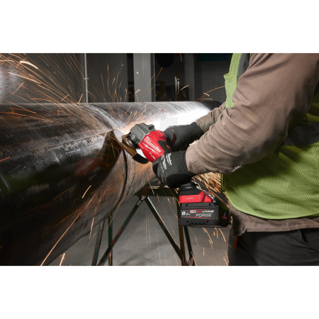 MILWAUKEE M18 FUEL™ vysoce výkonná 125mm úhlová bruska s ONE-KEY™ a kolébkovým spínačem 4933500036