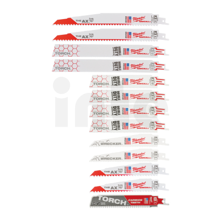 MILWAUKEE Sada pilových plátků SAWZALL (13 ks) 49472231