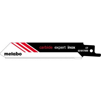 METABO 2 plátky pro pily ocasky "expert inox" 115 x 1,25 mm, HM, 1,4 mm/ 18 TPI 631817000