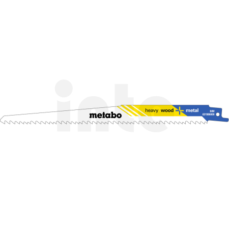 METABO 5 plátků pro pily ocasky "heavy wood + metal" 225 x 1,25 mm, BiM, 3,2-5,1 mm/ 5-8 TPI 631986000