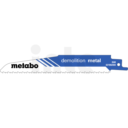 METABO 5 plátků pro pily ocasky "demolition metal" 150 x 1,6 mm, BiM, 2,5+3,2 mm/ 8+10 TPI 631992000