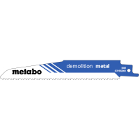 METABO 5 plátků pro pily ocasky "demolition metal" 150 x 1,6 mm, BiM, 2,5+3,2 mm/ 8+10 TPI 631992000