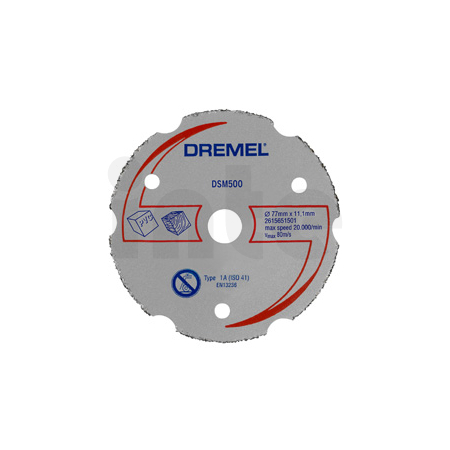 BOSCH Univerzální karbidový řezný kotouč DREMEL® DSM20 2615S500JB