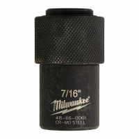 MILWAUKEE Adaptér 1/2" čtverec na 7/16" a Hex 11 mm 48660061