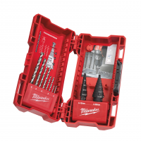 MILWAUKEE Set stupňovitý vrták+ vrták do kovu Thunderweb 48899350