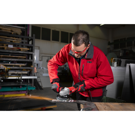 MILWAUKEE 1250 W úhlová bruska s odpružením AVS a posuvným spínačem 4933451218