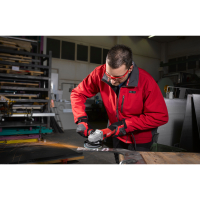 MILWAUKEE 1250 W úhlová bruska s odpružením AVS a posuvným spínačem 4933451218