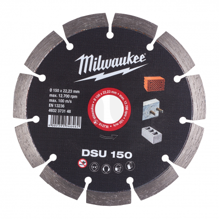 MILWAUKEE Diamantový kotouč   DSU 150 / 22.2 mm 4932373148