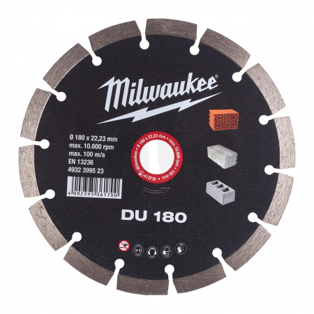 MILWAUKEE Diamantový kotouč DU 180 x 22,2 mm 4932399523