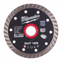 MILWAUKEE Diamantový kotouč  DUT 125 x 22,2 mm 4932399527