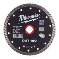 MILWAUKEE Diamantový kotouč  DUT 180 x 22,2 mm 4932399528