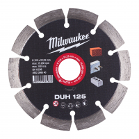 MILWAUKEE Diamantový kotouč  DUH 125 x 22,2 mm 4932399540