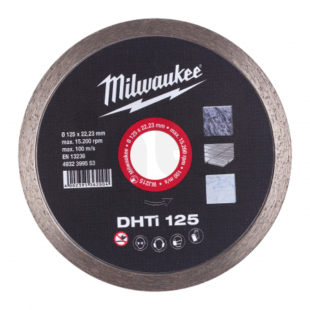 MILWAUKEE Diamantový kotouč  DHTi 125 x 22,2 mm 4932399553