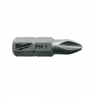 MILWAUKEE Šroubovací bity PH1,25mm (25ks)  4932399586