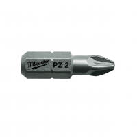 MILWAUKEE Šroubovací bity PZ1,25mm (25ks)  4932399589