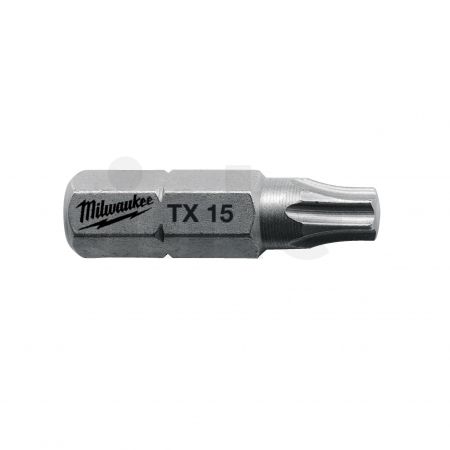 MILWAUKEE Šroubovací bity TX15,25mm (25ks)  4932399595