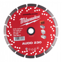 MILWAUKEE Diamantový kotouč  AUDD 230 mm 4932399826