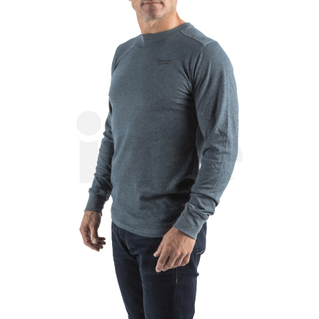 MILWAUKEE Hybridní triko s dlouhým rukávem modré 4932492997