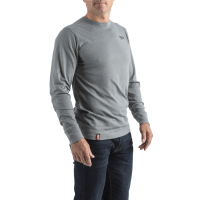 MILWAUKEE Hybridní triko s dlouhým rukávem šedé 4932492990