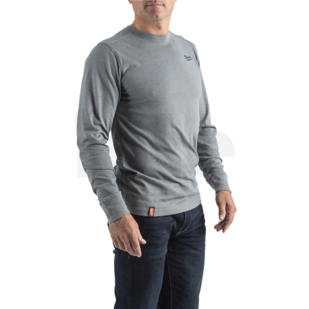 MILWAUKEE Hybridní triko s dlouhým rukávem šedé 4932492989