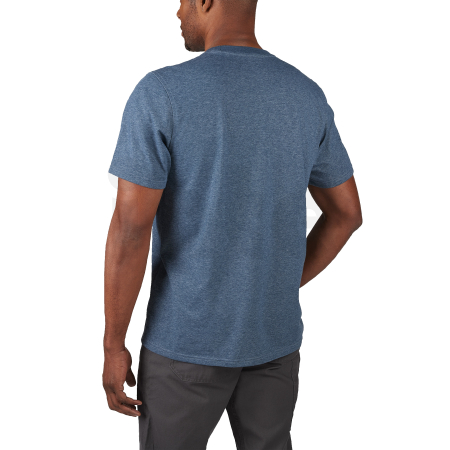 MILWAUKEE Hybridní triko s krátkým rukávem modré 4932492977