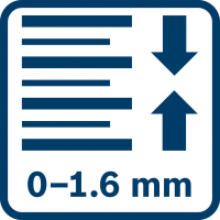 BOSCH Akumulátorový hoblík GHO 18V-LI 06015A0300