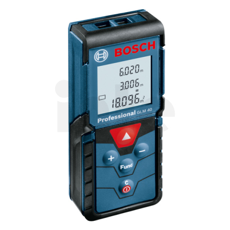 BOSCH Laserový měřič vzdálenosti GLM 40 0601072900