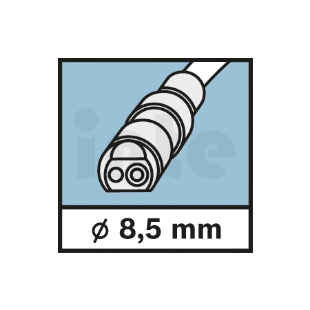 BOSCH Příslušenství Hlava kamery 8,5 mm (300 cm) 1600A009BA