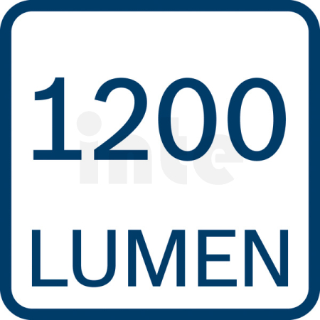 BOSCH Akumulátorové pracovní světlo GLI 18V-1200 C 0601446700