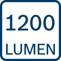 BOSCH Akumulátorové pracovní světlo GLI 18V-1200 C 0601446700