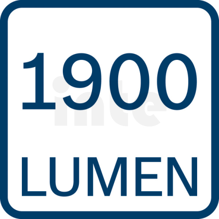 BOSCH Akumulátorové pracovní světlo GLI 18V-1900 0601446400