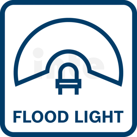 BOSCH Akumulátorové pracovní světlo GLI 18V-1200 C 0601446700