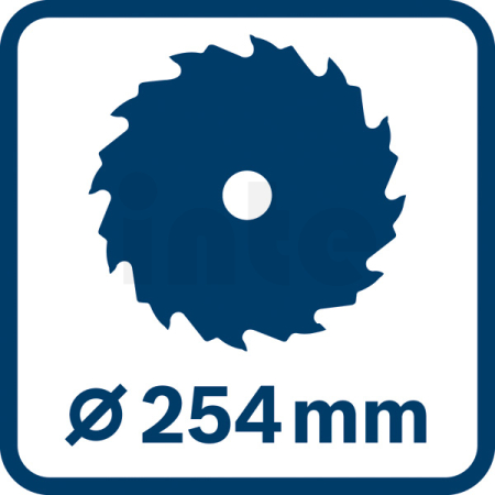 BOSCH Kapovací a pokosová pila GCM 254 0601B52000