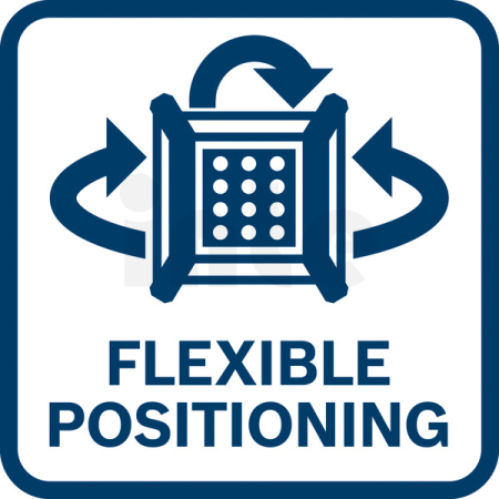 BOSCH Akumulátorové pracovní světlo GLI 18V-1200 C 0601446700