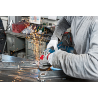 BOSCH Akumulátorová úhlová bruska 125 mm s X-LOCK GWX 18V-10 06017B0100