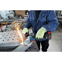 BOSCH Akumulátorová úhlová bruska 125 mm s X-LOCK GWX 18V-10 PSC 06017B0800