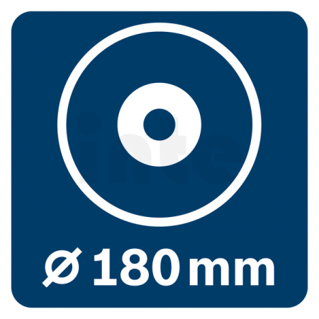 BOSCH Akumulátorová úhlová bruska 180 mm GWS 18V-180 PC 06019H6E01