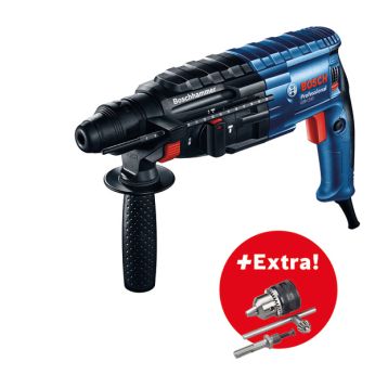 BOSCH  Profesionální sada: Vrtací kladivo GBH 240 + sklíčidlo s klíčem 0611272104