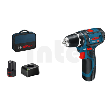 BOSCH Akumulátorový vrtací šroubovák GSR 12V-15 060186810F