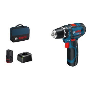 BOSCH Akumulátorový vrtací šroubovák GSR 12V-15 060186810F