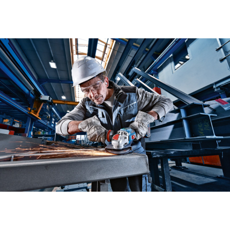 BOSCH Akumulátorová úhlová bruska 125 mm BITURBO s X-LOCK GWX 18V-15 SC 06019H6500