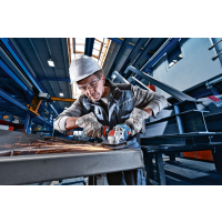 BOSCH Akumulátorová úhlová bruska 125 mm BITURBO s X-LOCK GWX 18V-15 SC 06019H6500