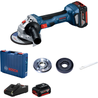 BOSCH Akumulátorová úhlová bruska GWS 180-LI 125 mm 06019H9021