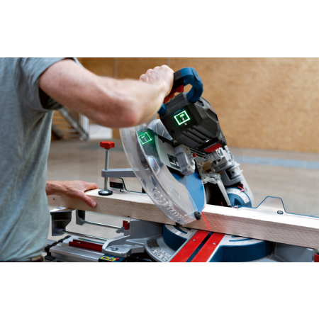 BOSCH Akumulátorová pokosová pila BITURBO GCM 18V-305 GDC 0601B43001