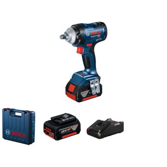 BOSCH Akumulátorový rázový utahovák GDS 18V-400 06019K0020