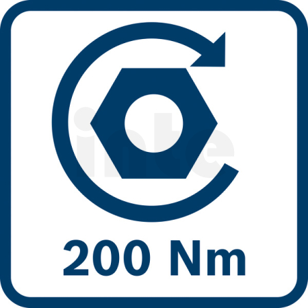 BOSCH Akumulátorový rázový utahovák GDX 18V-200 06019J2204