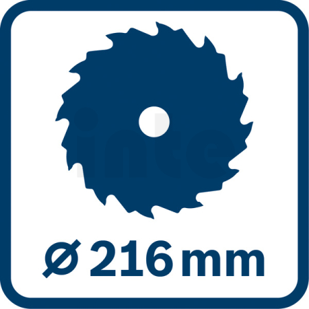 BOSCH Kapovací a pokosová pila GCM 216 0601B33000